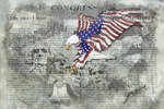 painting;art;artwork;drawing;flag;patriotic-eagle;eagle;patriotic;color;grayscale