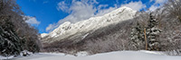 Landscape;Panoramic;Pan;New-Hampshire;NH;Snow;Frost;Franconia;Notch;NH;Z7