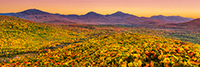 Landscape;Panoramic;Pan;New-Hampshire;NH;Fall;Foliage;Kinsman-Range;Mt-Lafayette;NH