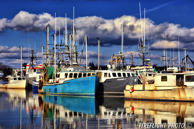 fishing;fleet;boat;Portsmouth;New Hampshire;Photo to art;art;landscape;artwork;reflections;water