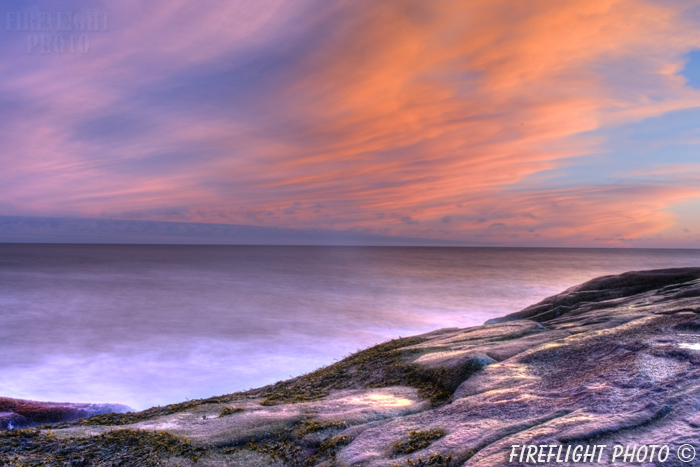ocean;water;scenic;Cape Neddick;Maine;Photo to art;art;landscape;sunset;rocks