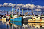 fishing;fleet;boat;Portsmouth;New-Hampshire;Photo-to-art;art;landscape;artwork;reflections;water