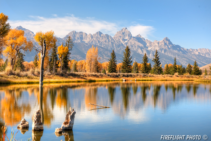 landscape;scenic;mountain;Grand Tetons;reflections;Wyoming;WY;D3X