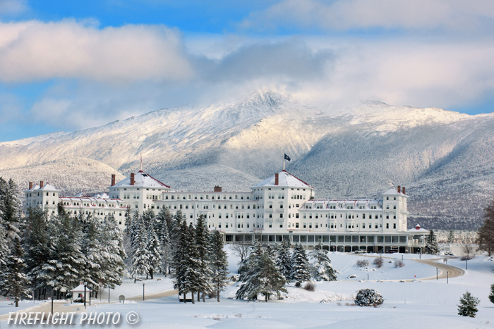 Mountain;Hotel;Mount Washington;Mt Washington;New Hampshire;Winter;Snow;Photo to art;art;landscape;building;artwork