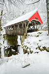 Landscape;Flume-Gorge;Flume;New-Hampshire;NH;Winter;Snow;bridge;covered-bridge;Z7