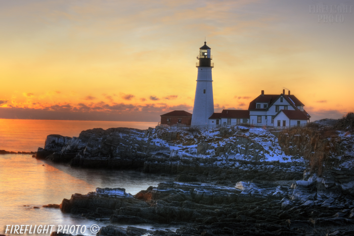 Lighthouse;Maine;Light;Headlight;Portland;rocks;Photo to art;art;landscape;building;artwork