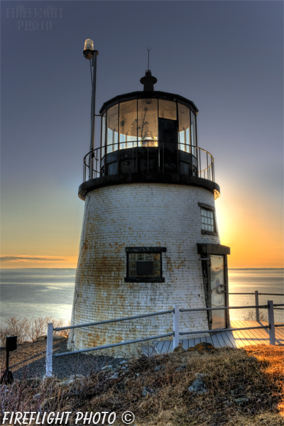 Lighthouse;Maine;Light;Headlight;owls head;West Penobscot Bay;rocks;Photo to art;art;landscape;building;artwork