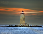 Lighthouse;Maine;Portsmouth;Whaleback;New-Hampshire;Photo-to-art;art;landscape;building;artwork