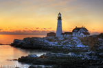 Lighthouse;Maine;Light;Headlight;Portland;rocks;Photo-to-art;art;landscape;building;artwork