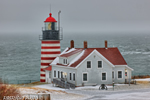 Lighthouse;Maine;Lubec;Light;Headlight;West-Quoddy;storm;ocean;Photo-to-art;art;landscape;building;artwork