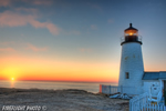 Lighthouse;Maine;Light;Headlight;Pemaquid;rocks;Photo-to-art;art;landscape;building;artwork;Sunrise;Ocean