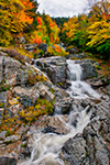 landscape;waterfall;Flume-Cascade-Waterfall;Cascade;water;foliage;Crawford-Notch;NH;D3X