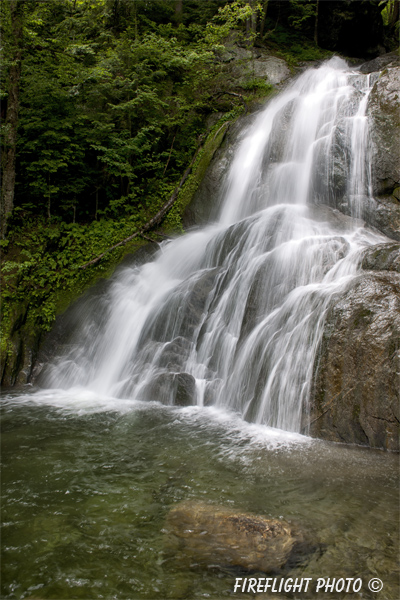 landscape;waterfall;Glen Moss Waterfall;waterfall;water;rocks;Granville;VT;D3X