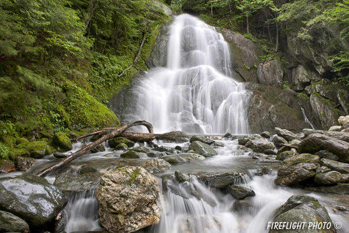 landscape;waterfall;Glen Moss Waterfall;waterfall;water;rocks;Granville;VT;D3X