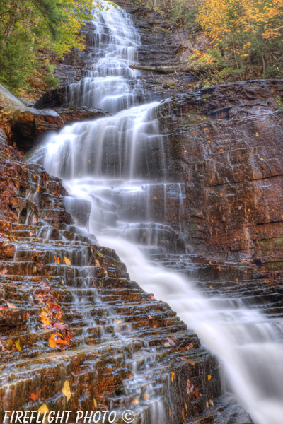 landscape;waterfall;Lye Brook Waterfall;Lye Brook;water;Manchester;Vermont;VT