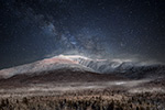 Milky Way and Mt Lafayette NH Photo