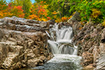 Fall Foliage Waterfall NH Photo